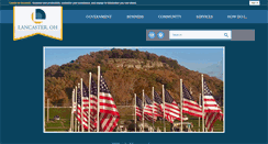 Desktop Screenshot of ci.lancaster.oh.us