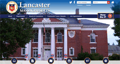 Desktop Screenshot of ci.lancaster.ma.us